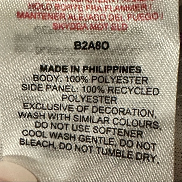 Gymshark Sport Loose Drawstring Women's Shorts Orange Purple Print Size XS - Picture 8 of 9